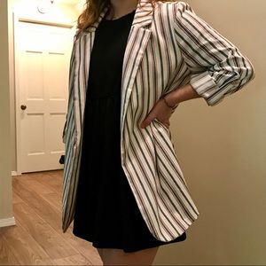 Red White and Blue Blazer/ Light Jacket